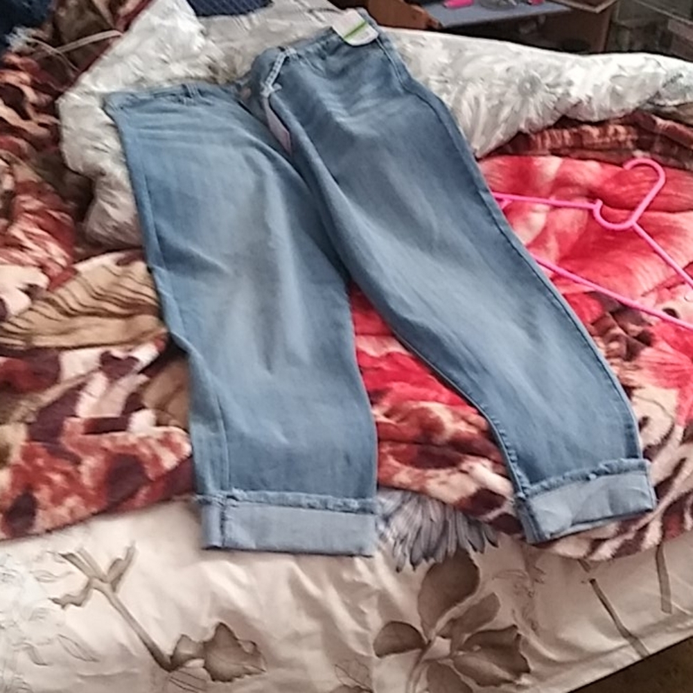 Cropped jeans